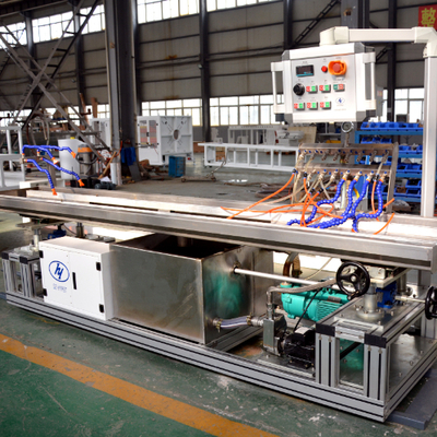 comprar China Popular L or V shapes corner clip profile extrusion machine PVC corner profile making machine for sales online manufacture