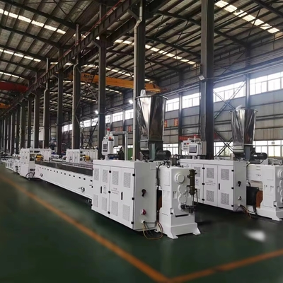 comprar 2025 Venda quente China HYPET Perfil de PVC para Janelas e Portas Linha de Produção de Extrusão de Alta Velocidade Máquinas para Fabricação de Molduras de Portas e Janelas de Vidro Deslizantes UPVC online manufacture