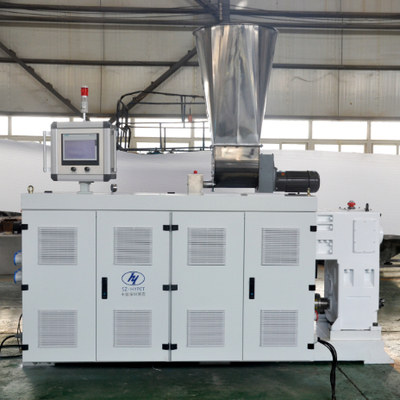 comprar Shenzhen HYPET Higher Output Higher Filler Longer Lifttime Vertical Gear Box Type PVC Extruders Machine online manufacture