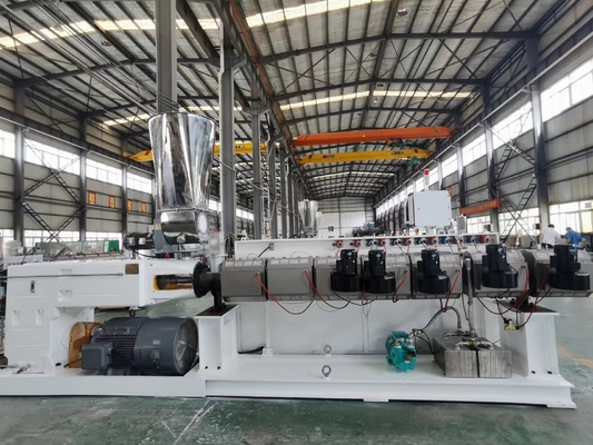 comprar Shenzhen HYPET PS75/38  95/38  125/38 High Efficient And High Speed Parallel Twin Screw Plastic Extruders online manufacture
