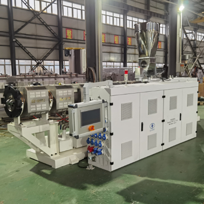 comprar Shenzhen HYPET PS65/75/90/110/112/125/130/150/160 Parallel Twin Screw Plastic Extruders online manufacture
