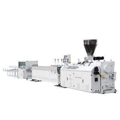 comprar Tubulação elétrica do Pvc que faz a linha de produção da tubulação da máquina/PVC quatro estações 16-32mm online manufacture