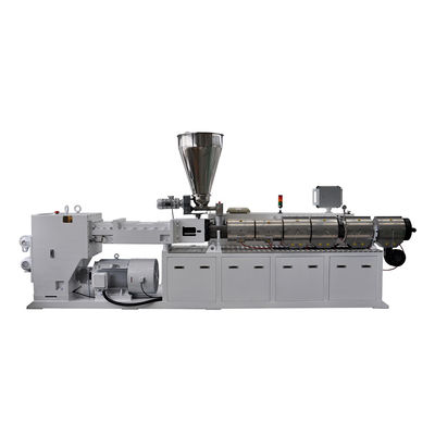 comprar Máquina de reciclagem plástica da extrusora/saída de máquina gêmea 700kg/H da extrusora do PVC do parafuso PS107/28 online manufacture