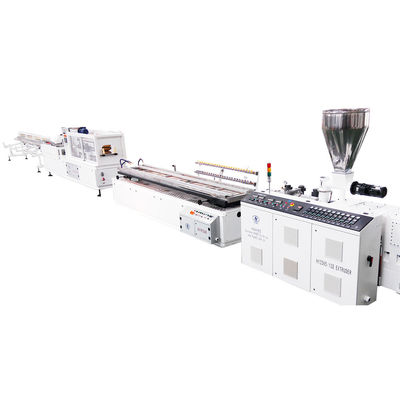 comprar Linha de produção do perfil da linha da extrusão do perfil de Wpc/PVC online manufacture