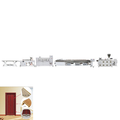 comprar Linha de produção da porta da máquina da extrusão da placa da porta de WPC/WPC online manufacture