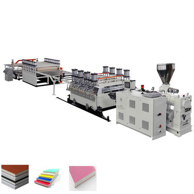 comprar Máquina de extrusão de folhas de plástico de placas de espuma de PVC WPC online manufacture