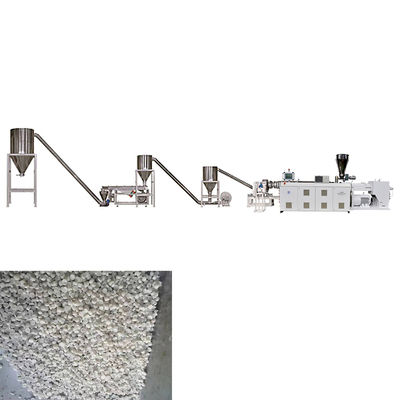 comprar Máquina de pelletização de PVC de alta capacidade Linha de produção de grânulos de reciclagem de PVC para cabos de pellets transparentes de PVC online manufacture