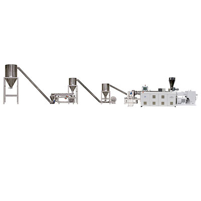comprar HYPS107/28 Linha de produção de pelletização de paralelepípedos para cabos de PVC para granulados de injeção online manufacture