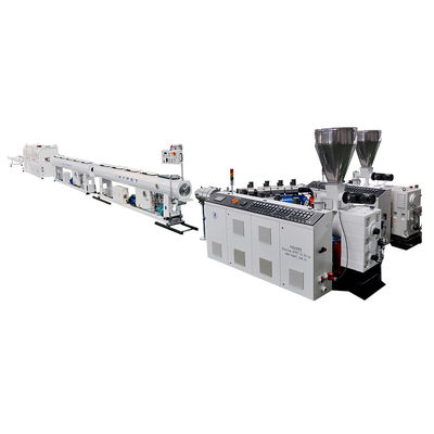 comprar Linha de produção plástica extensamente de alta qualidade das extrusora da tubulação do PVC de 20mm - de 110mm online manufacture