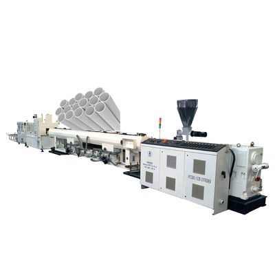 comprar Linha da extrusão da tubulação da drenagem do PVC para o tamanho 110 - 160mm com sistema de controlo do PLC online manufacture