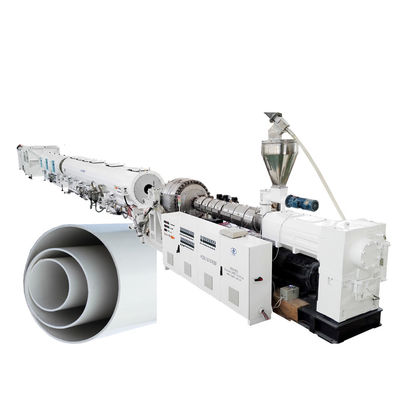 comprar Linha de produção de tubos de PVC de grande tamanho de alta saída HYPET315/400/500/630mm Máquina de fabricação de tubos por ZS92/188 Extrusora Twin Cónica online manufacture