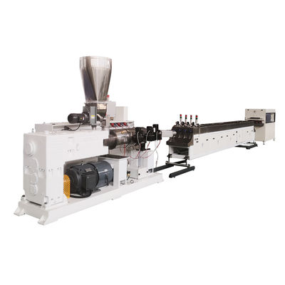 comprar Linha de produção plástica da tubulação da canalização da linha da extrusão/PVC quatro online manufacture