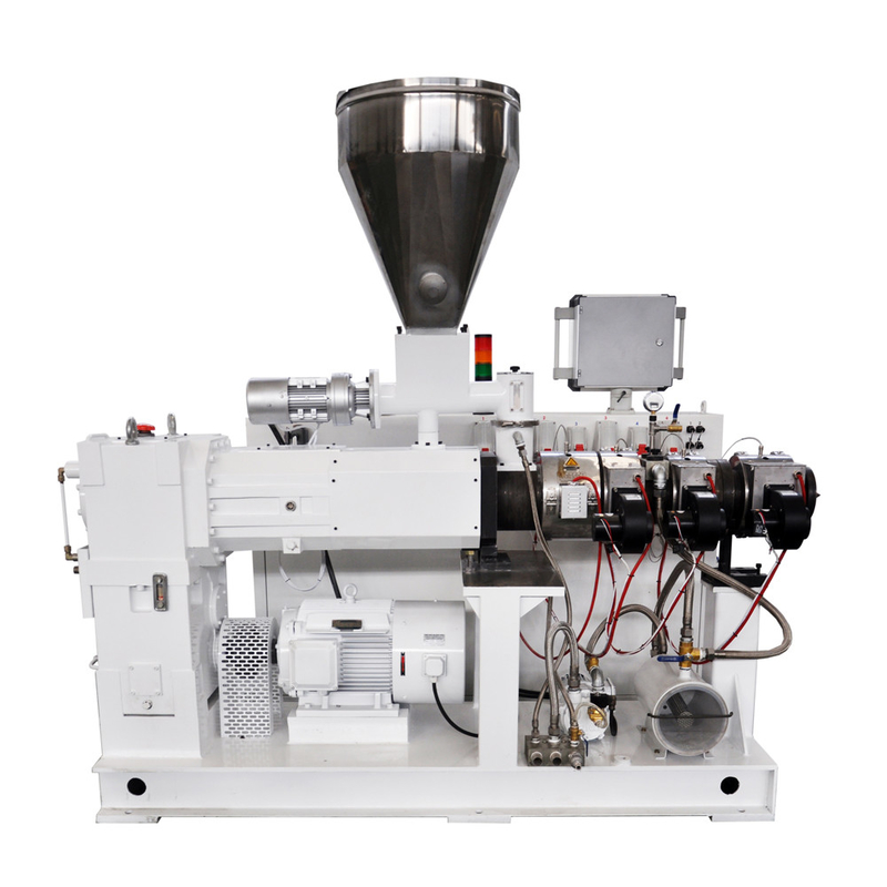 Graça Machinery 65/132 Extrusor de parafusos duplos cónicos para perfis / tubos de PVC