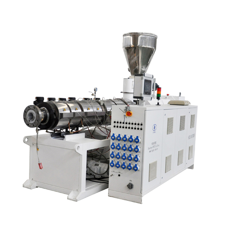 Máquina de fabricação de fios de tubos de PVC controlada por CNC automática para diferentes tamanhos 250/315/400/500mm