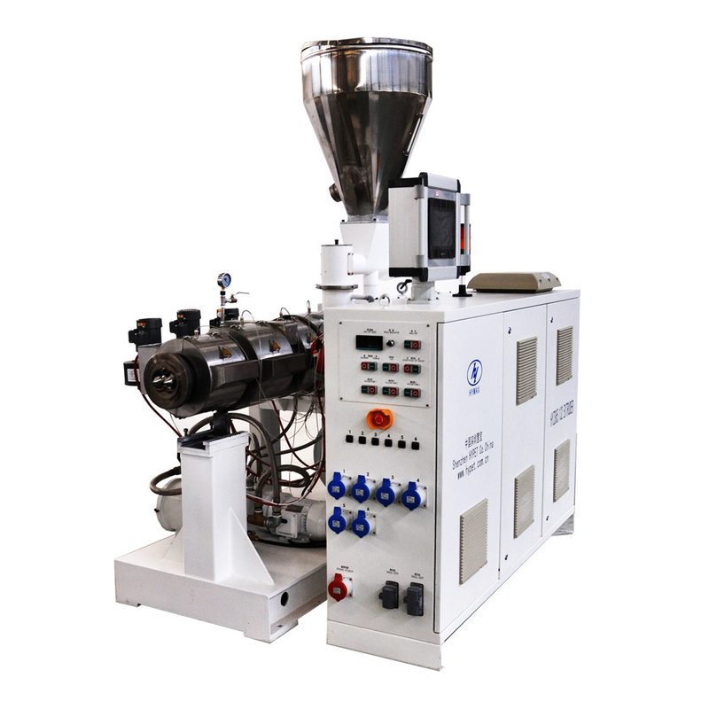 Graça Machinery 65/132 Extrusor de parafusos duplos cónicos para perfis / tubos de PVC