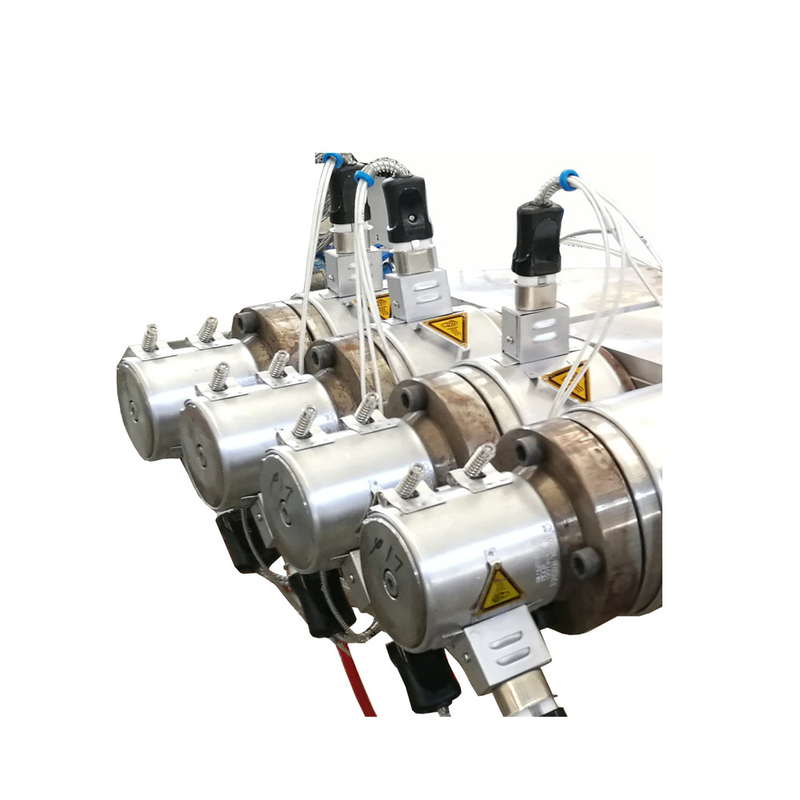 Máquina de extrusão de linha de produção de PVC UPVC CPVC de quatro tubos de alta potência 16-32mm 20-63mm para tubos de drenagem de tubos de condução