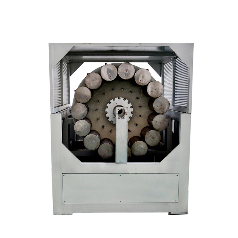 10-38mm 0,5-2 polegadas Fibra reforçada PVC máquina de tubos de ventilação flexível conduto de ducto linha de produção de tubos de PVC suave