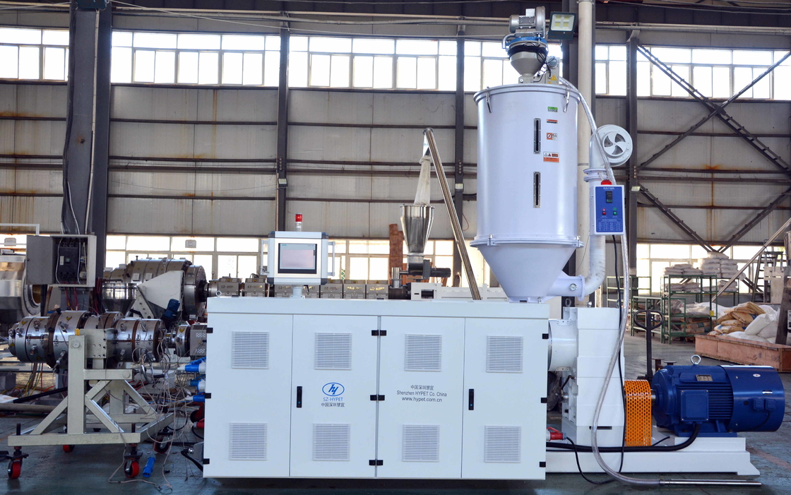 Inventor Delta PPR PPH extrusora de tubos de água quente e fria HYSJ90/34 110kw com servomotor