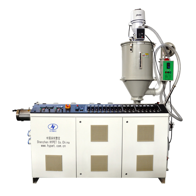 45kw Controle de PLC HYSJ60/38 Extrusora de parafuso único para tubos de água de pressão HDPE PPR