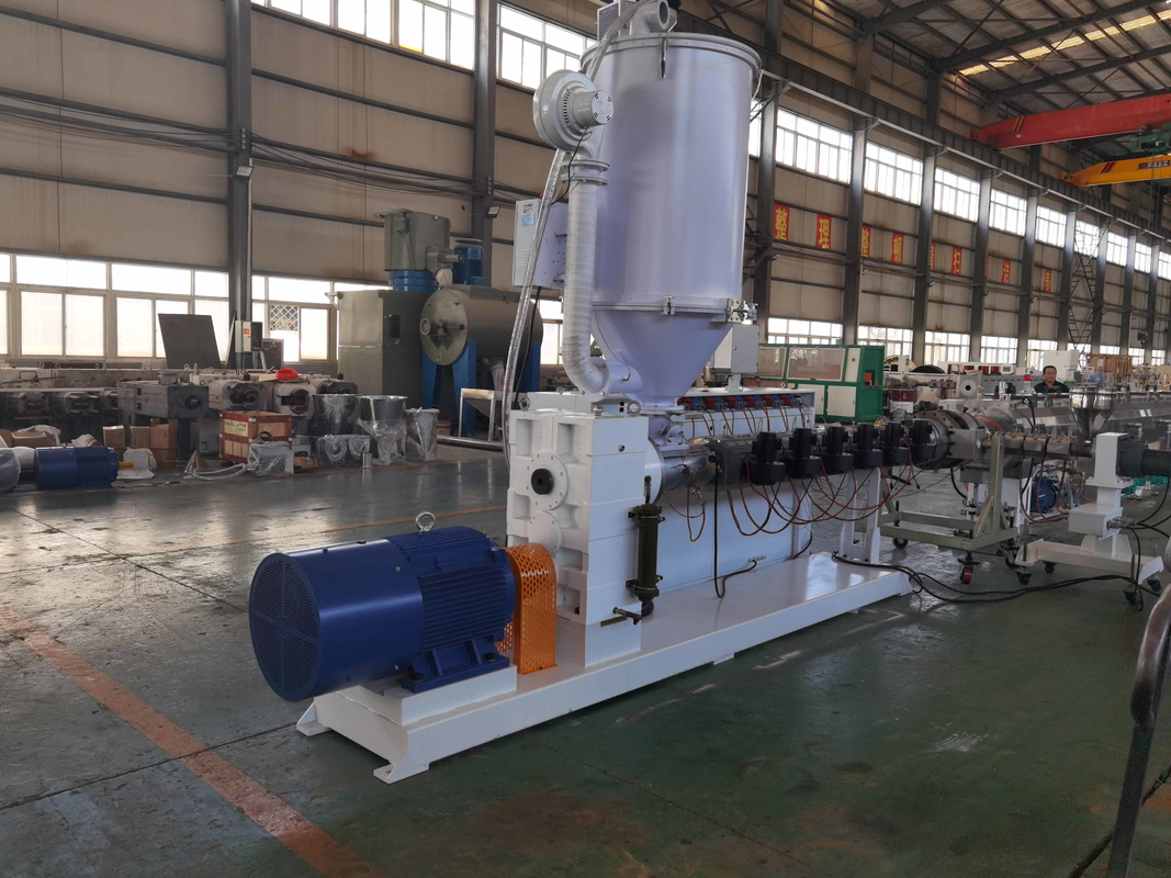 SJ150/28 90kw 380kg/h de alta eficiência Extrusora de parafuso único de grande potência em PE HDPE PE de peso molecular ultra-alto para tubos