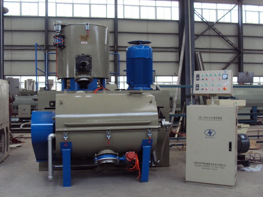 PLC controle automático de velocidade dupla grande grande misturador famoso inversor grande grande misturador máquina 1000/3500L para plástico gra