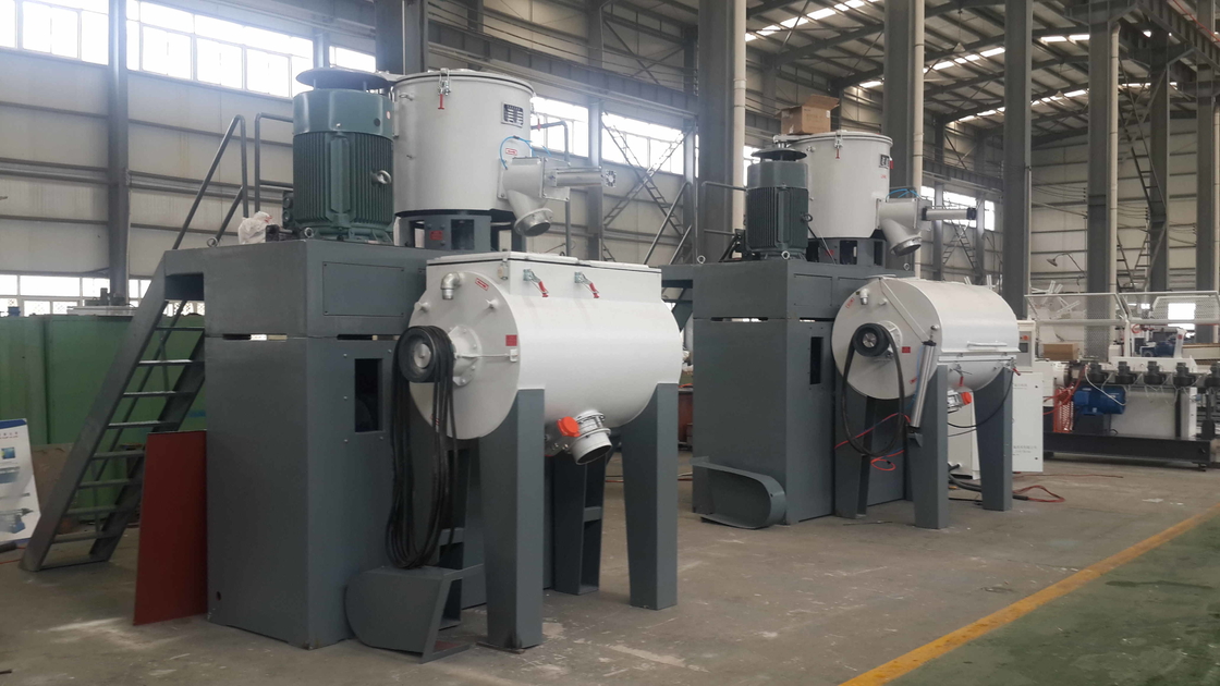 PLC controle automático de velocidade dupla grande grande misturador famoso inversor grande grande misturador máquina 1000/3500L para plástico gra
