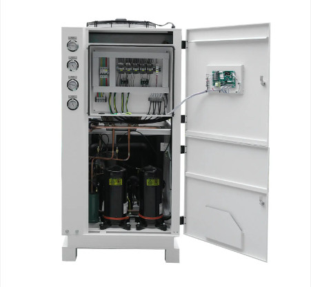 Tipo de refrigeração do ventilador HYAC-15AD Refrigerador de água com consumo máximo de energia de 13,44 kw