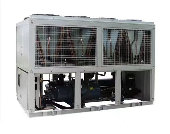 Fácil de operar Máquina auxiliar refrigerada a ar HYSC-100A com tipo de parafuso