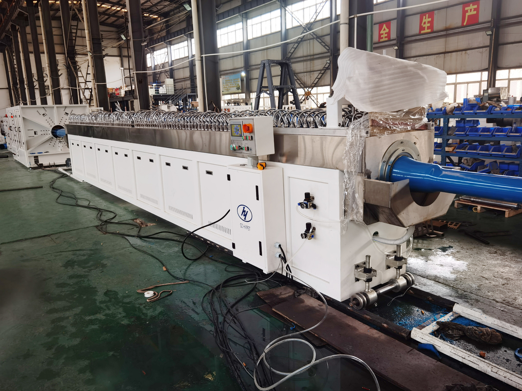 250-630mm / 315-800mm Linha de produção de tubos de PVC-O 380V / 3P / 50Hz Linha de extrusão de tubos de O-PVC
