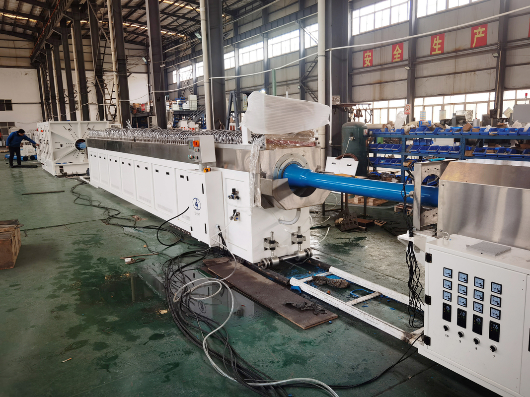 Linha de produção de tubos de PVC-O 90-250mm / 160-400mm Processo de fabricação de tubos de PVC O confiável