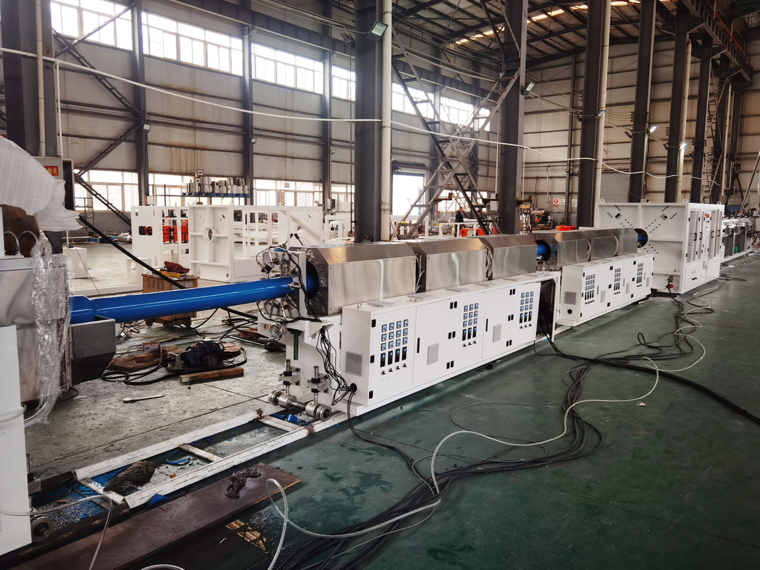Linha de produção de tubos de PVC-O 90-250mm / 160-400mm Processo de fabricação de tubos de PVC O confiável