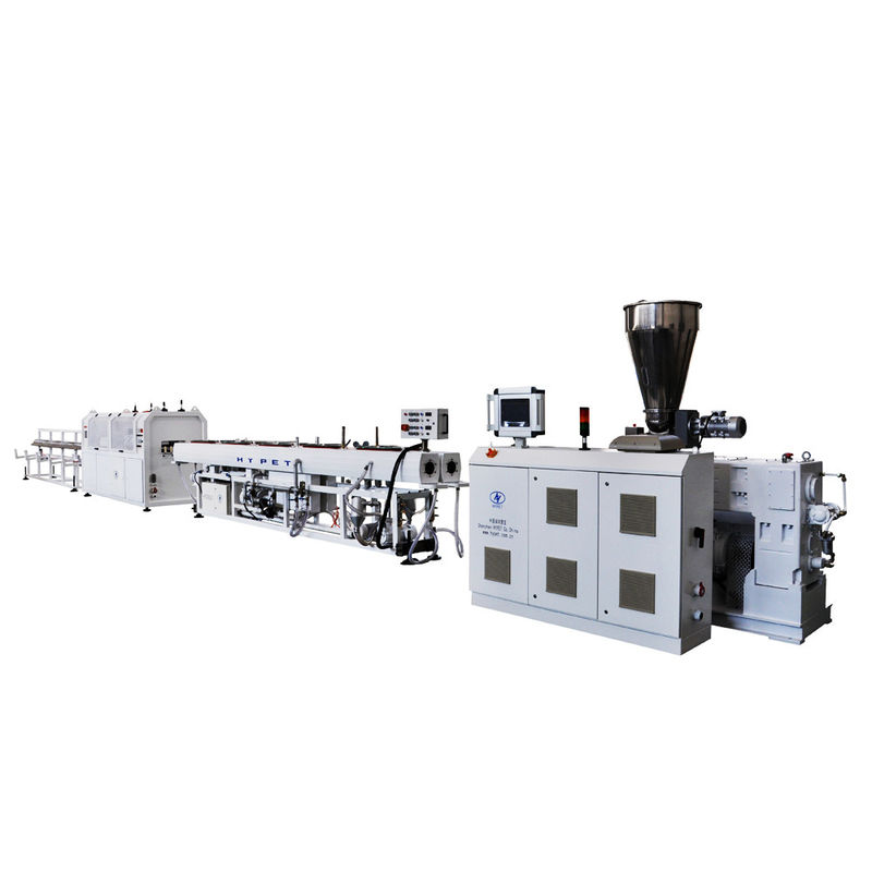Costas de dobro da máquina da tubulação do Pvc 20-63 com saída gêmea cônica 220kg/H da extrusora de parafuso ZS55/120