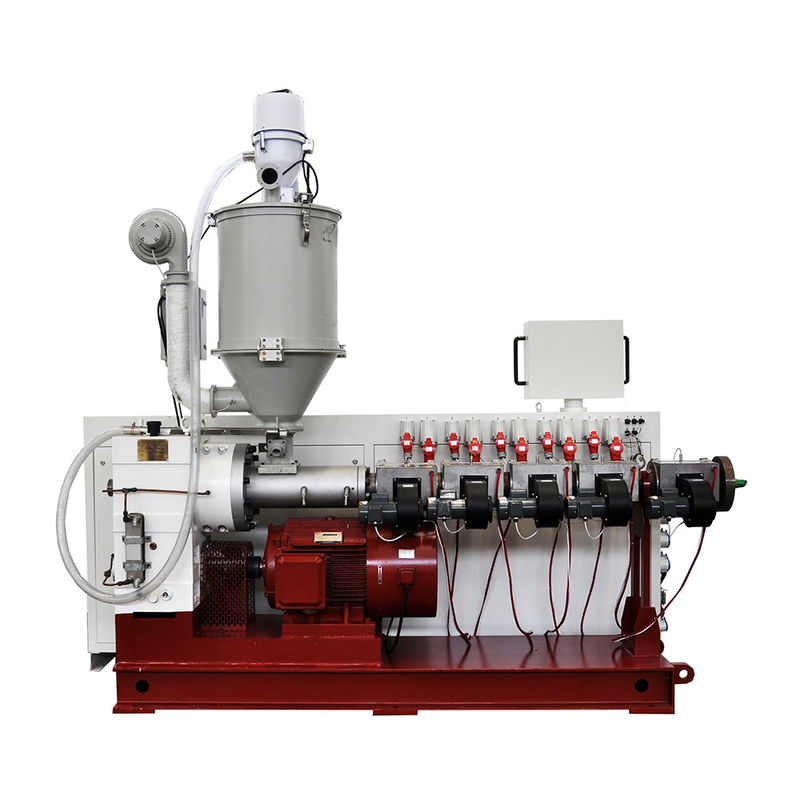 Máquina de produção de PE HDPE de alta potência extrusora de parafuso único para motor de 30kw de potência 90kg/h SJ55/30
