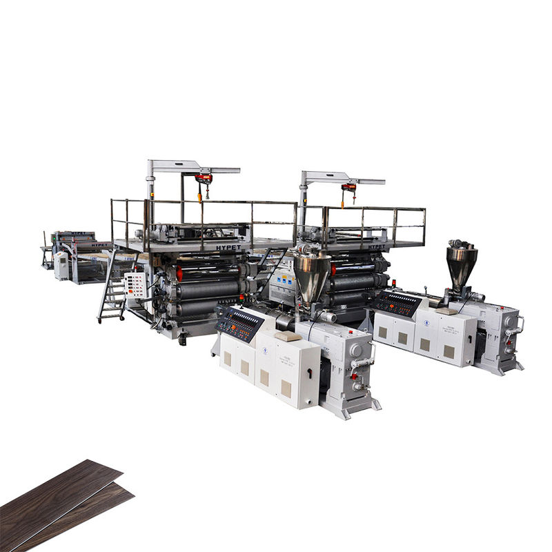Linha de produção composta plástica da folha da pedra da máquina de Extrusioni da folha do revestimento do SPC