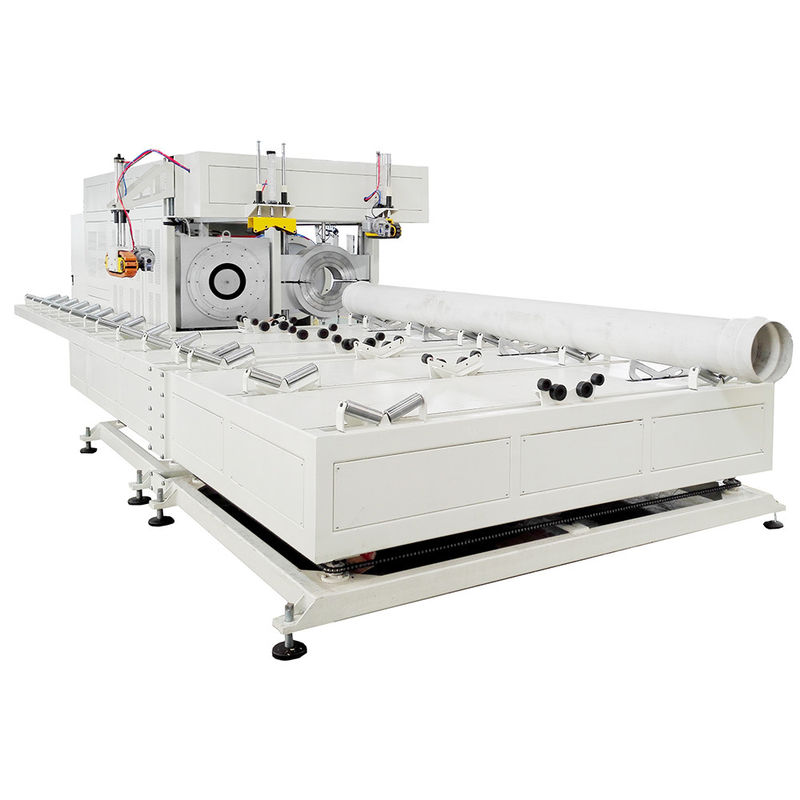 Máquina de fabricação de fios de tubos de PVC controlada por CNC automática para diferentes tamanhos 250/315/400/500mm