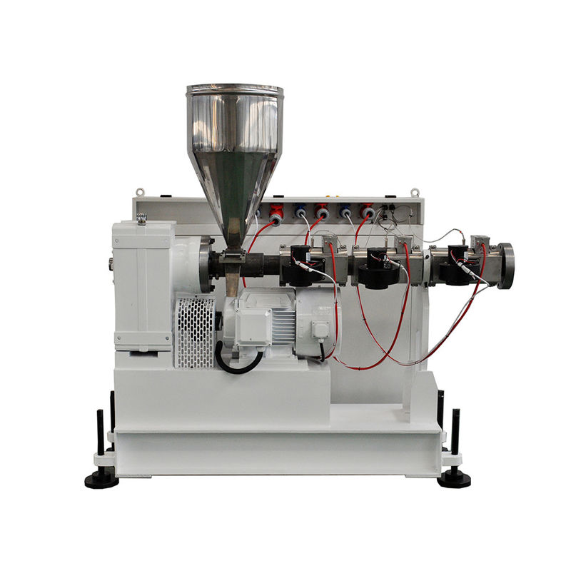 SJ55/28 Extrusora de parafusos únicos de refrigeração por ar com potência de motor de 11 kW para processamento de polipropileno