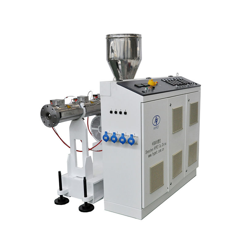 HYSJ60/33 Extrusora de plástico de parafuso único com motor de 37 kW e 4 zonas de aquecimento de barril