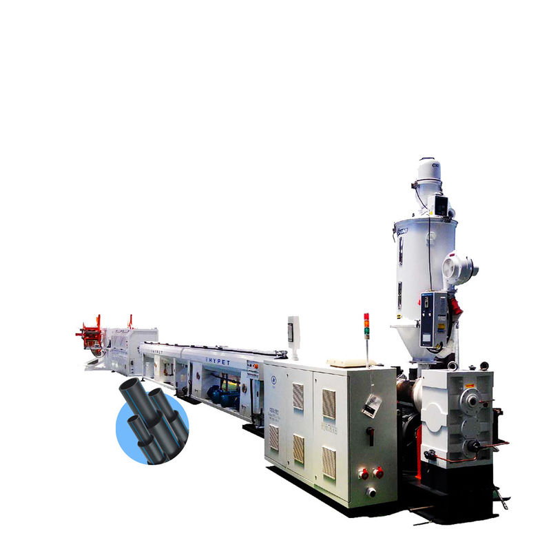 Máquina de extrusão de tubos de água quente e fria de alta velocidade 20-63mm de extrusão de plástico PPR HDPE com SJ80/34 45kw
